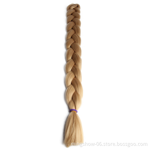 165g 82" New ombre synthetic braid jumbo hair bulk for braids